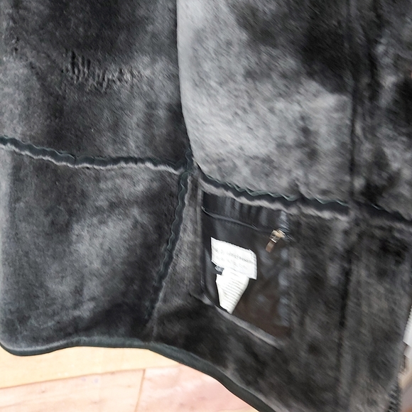 BOD & CHRISTENSEN Shearling 100% sheepskin super soft leather winter coat - Picture 7 of 9